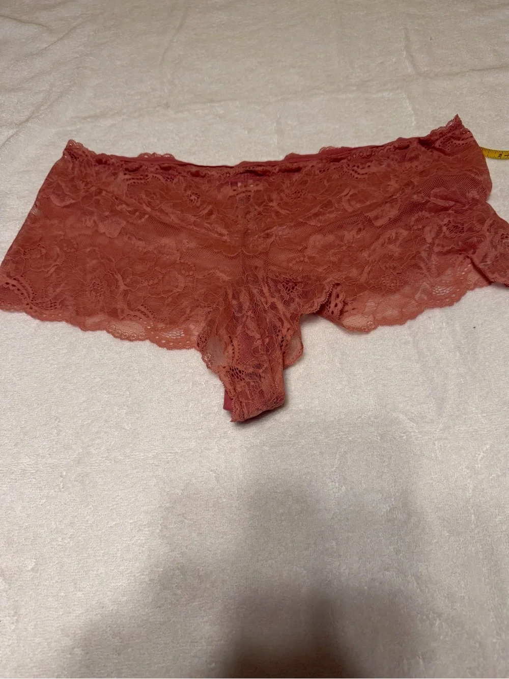 Cacique Lace Cheeky Short Panty - Dusty Rose
